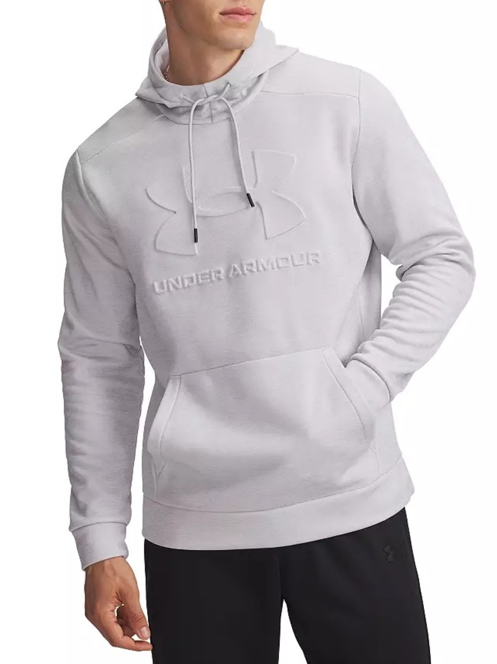 Men’s Under Armour Armour Lightweight Fleece Twist Embossed Hoodie, NWT
